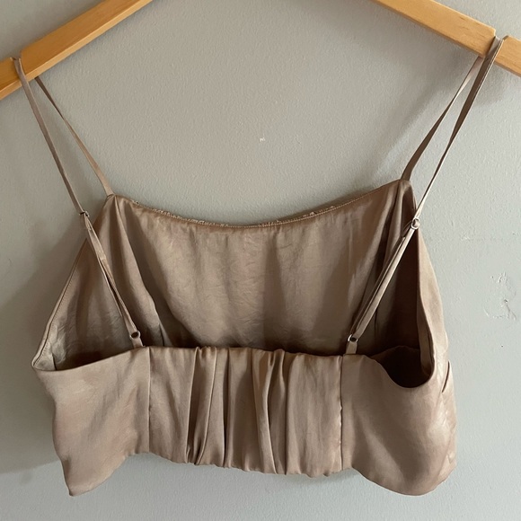Wilfred satin crop top - Picture 3 of 4